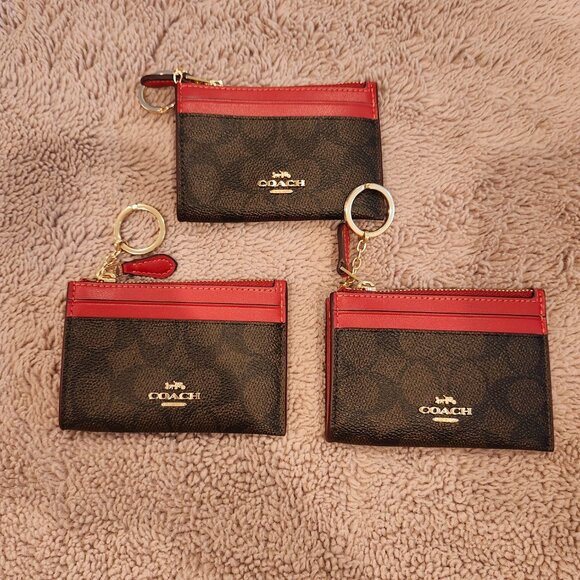 Coach cardholder and key chain holder - Picture 3 of 3